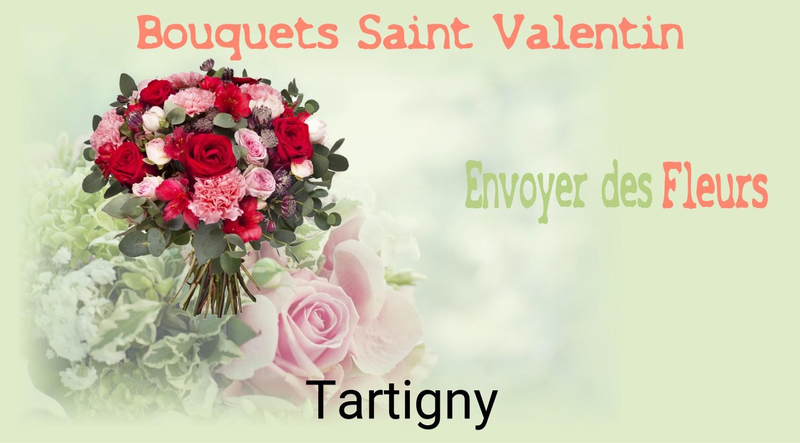 Roses de Saint-Valentin livrées à Tartigny